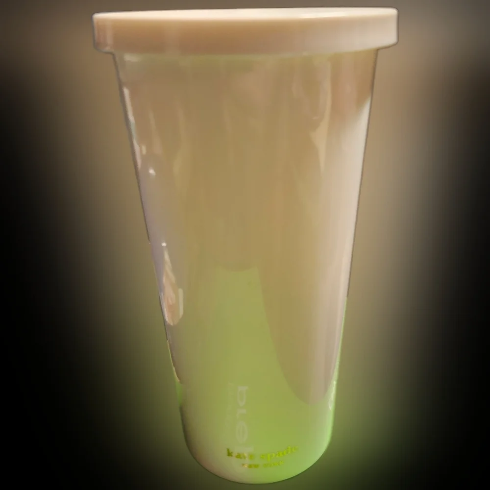 Kate Spade Miss to Mrs. Party Cup Missing Straw 20 Oz Tumbler